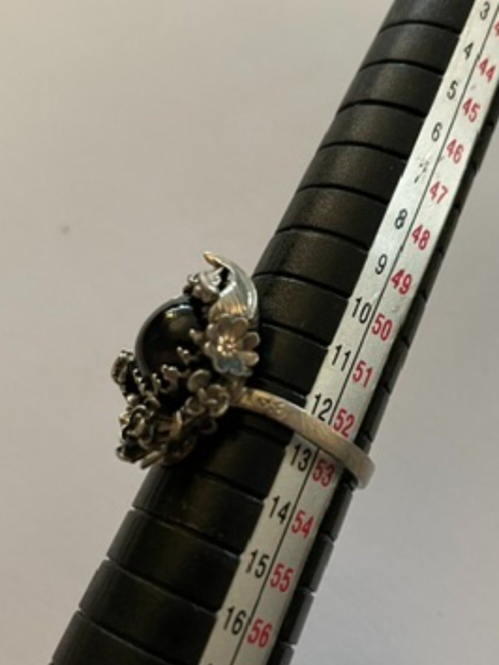 NWT Vintage Sterling Silver Ring Sz 6 Handmade Boho Bob Stringer Y2K 80/90s $275 - Picture 11 of 16